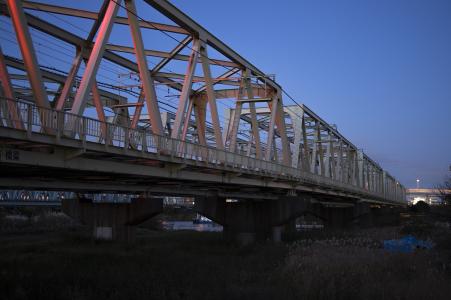 荒川铁桥免费股票照片