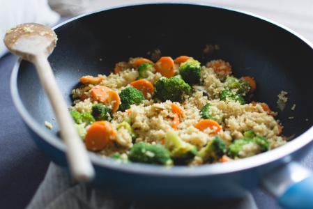 Colorful & Healthy Couscous Dinner