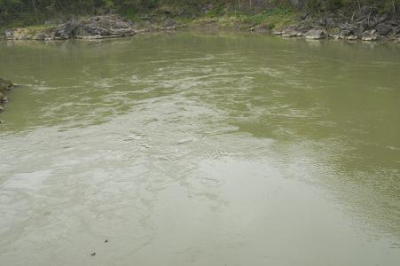 从Kamuikotan免费股票照片的石狩河