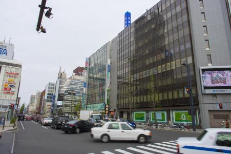 札幌的街道免费库存照片
