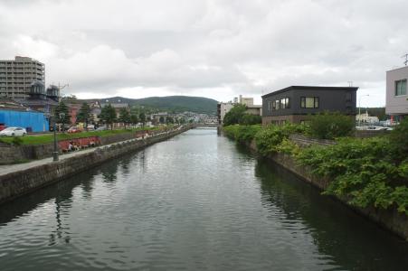 在小樽运河附近的免费图片