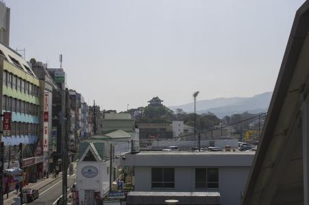从小田原站免费看照片的小田原城堡