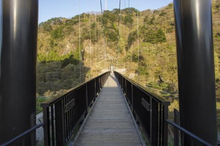 Kinida Shidohi Suspension Bridge免费股票照片