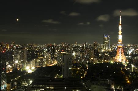 东京铁塔从世界贸易中心大楼免费股票照片