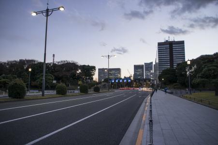 Uchihigori街道免费材料