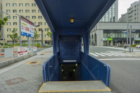 名古屋地铁出入口照片