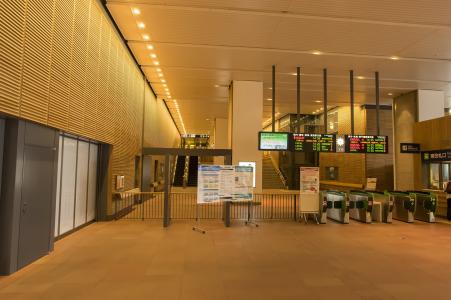 旭川站售票大门的免费照片