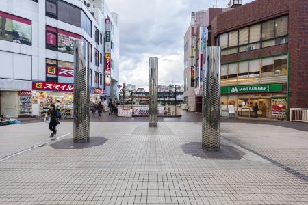 松户站附近的纪念碑免费照片