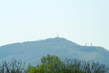 从延冈天文台观看的Moiwa山免费照片