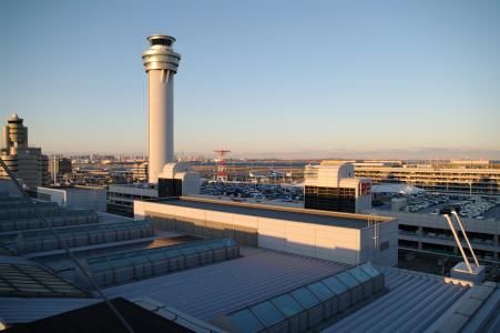 从羽田机场的风景免费图片