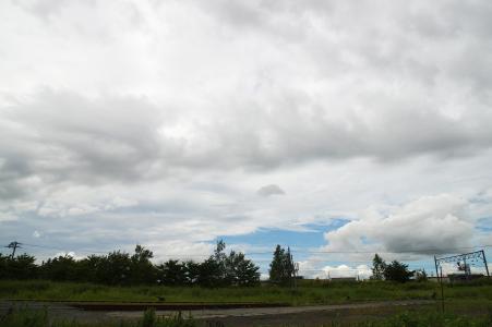 Iwamizawa铁路和云免费图片