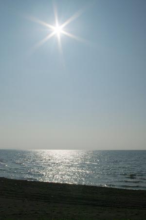 太阳和海免费照片