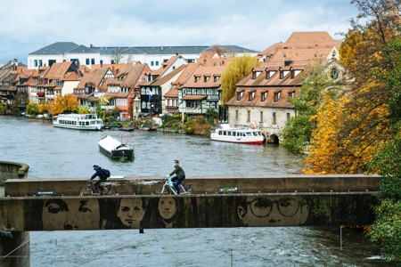 充满艺术的德国小镇景致
