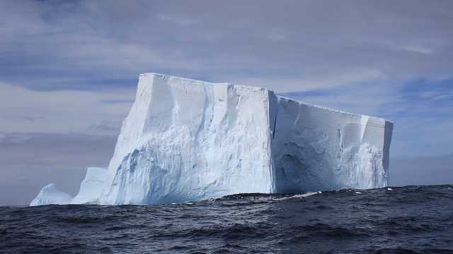 冰山景物图片