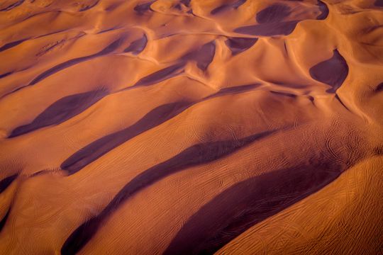 广漠无际的大漠自然风光图片