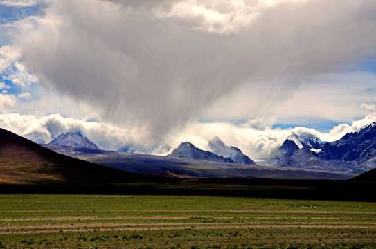 西藏希夏邦马光景图片