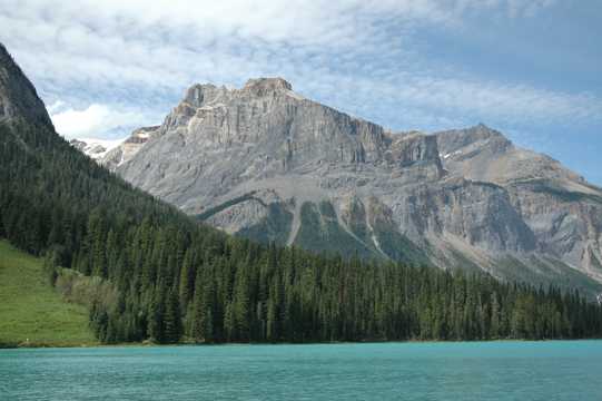 加拿大班夫国家公园景色高清图片