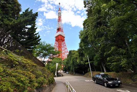 日本东京塔图片