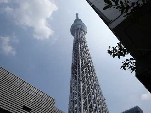 日本标志性建筑东京塔建筑景物图片