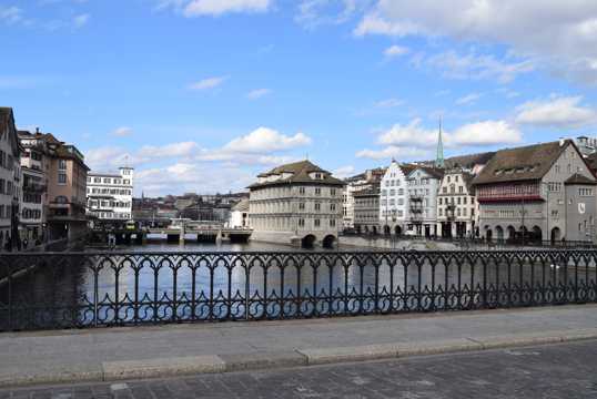 瑞士苏黎世建筑景致图片
