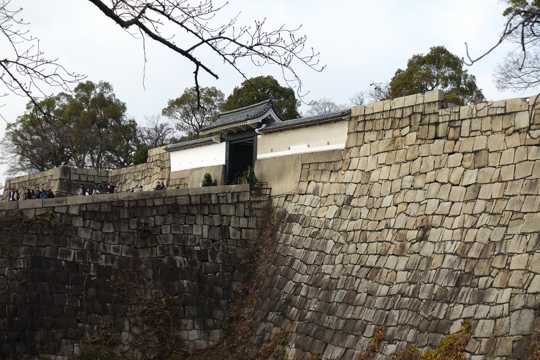 日本大阪石头城景色图片
