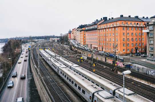瑞典首都瑞典斯德哥尔摩光景图片