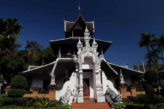 泰国清迈柴迪隆寺景致图片