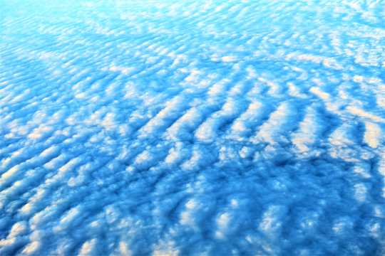 天空云海积云图片
