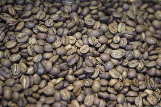 棕色咖啡豆背景图片