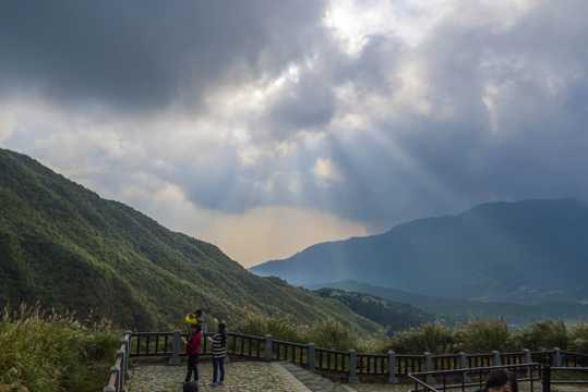 台湾阳明山景致图片