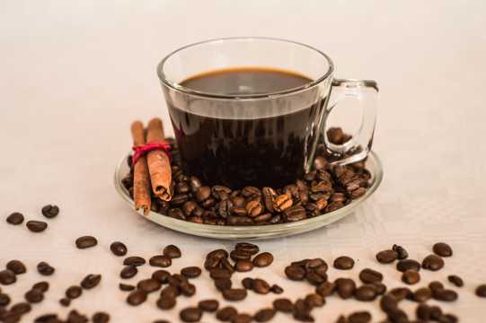 香醇浓厚的咖啡豆图片