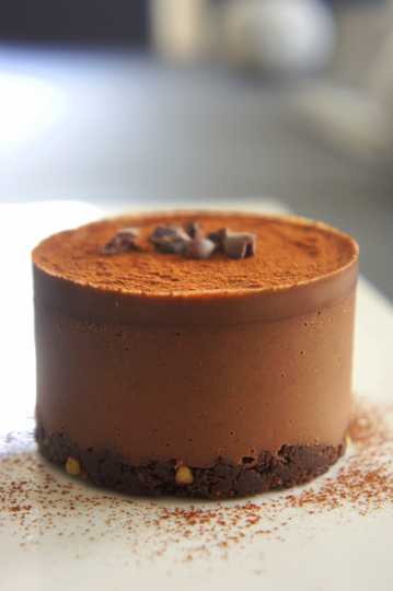 美食动人的巧克力蛋糕图片