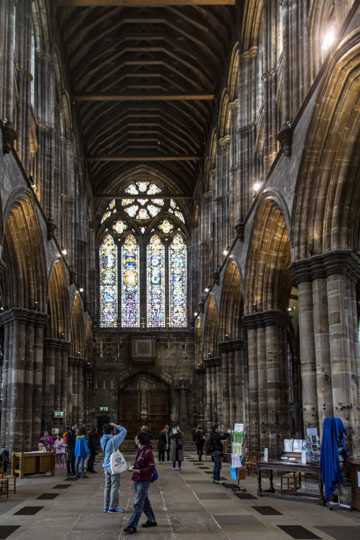 英国格拉斯哥大教堂内部景物图片