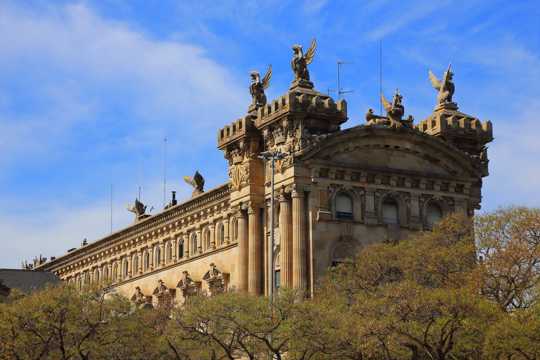西班牙巴塞罗那哥伦布纪念广场图片