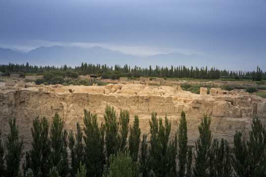 新疆吐鲁番自然风光图片