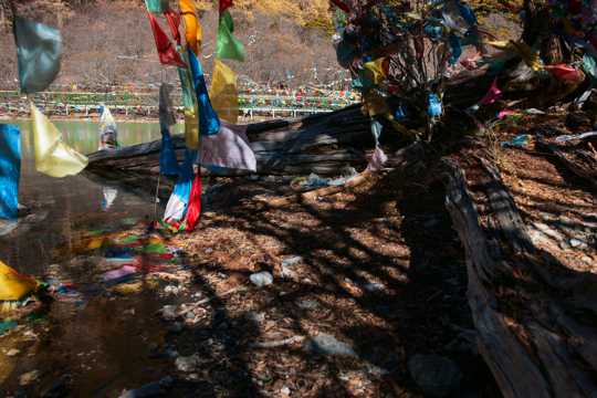 西藏卓玛拉措风光图片