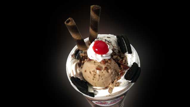 香甜的冰淇淋图片