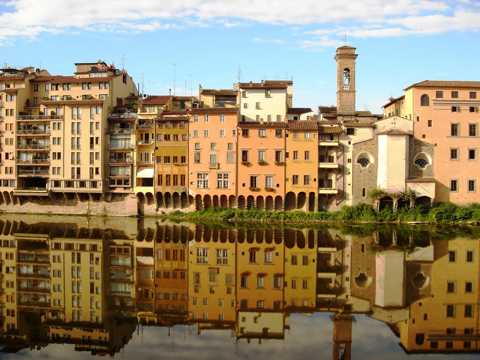意大利佛罗伦萨阿诺河景致图片