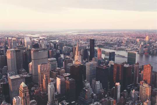 纽约的摩天高楼图片