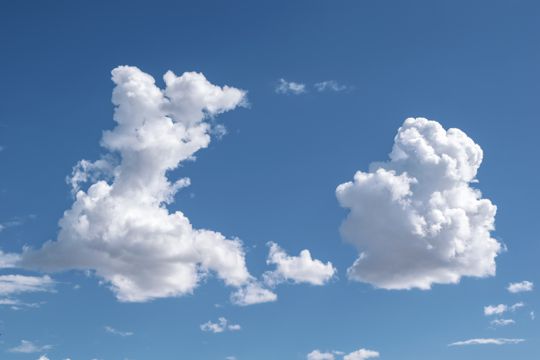 蓝天的浮云图片