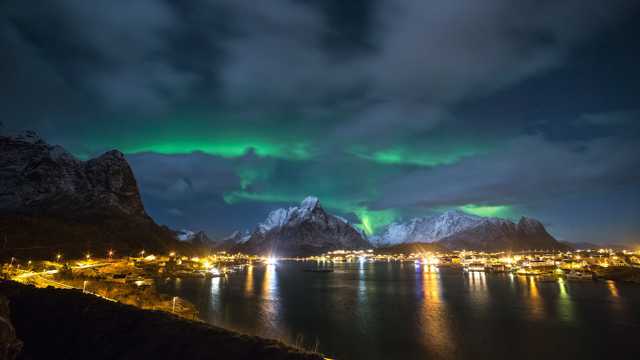 挪威罗弗敦自然风光图片