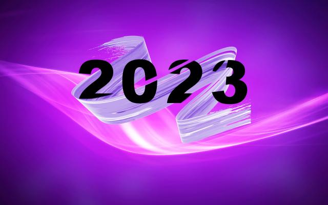 炫丽紫色2023背景图
